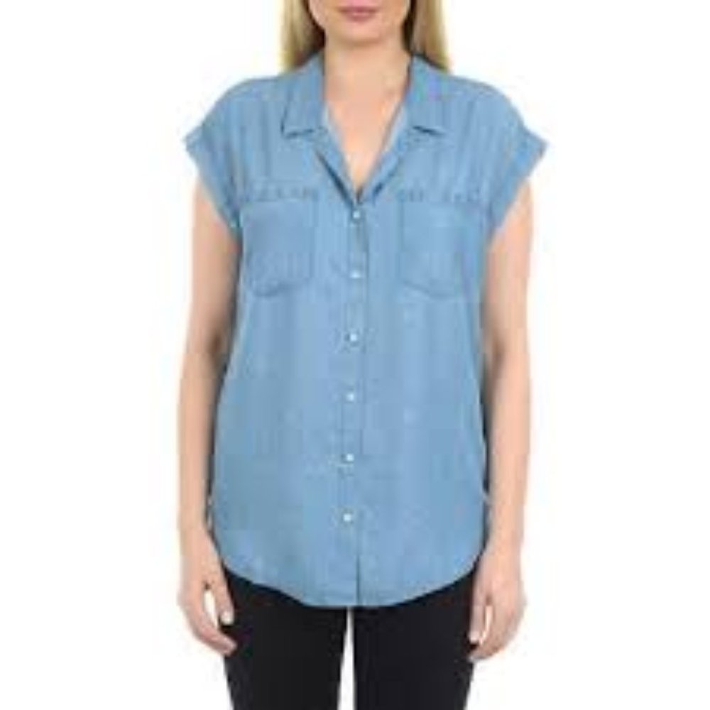 Jachs Girlfriend Short Sleeve Button Down Shirt